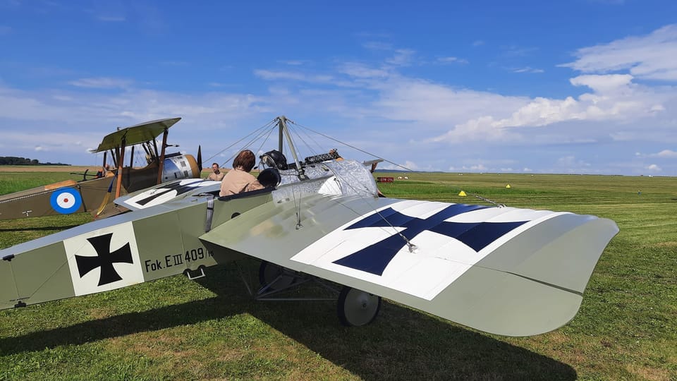 Un Fokker monoplan | Photo: Thibault Maillet, Radio Prague Int. Un Fokker monoplan | Photo: Thibault Maillet, Radio Prague Int.