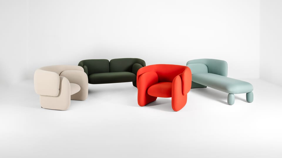 La collection de meubles de canapé conçue par le duo Lexová & Smetana | Photo: Anna Pleslová,  Czech Grand Design