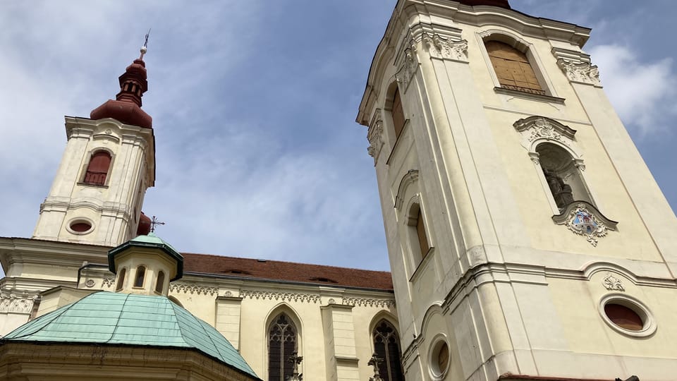 L’église de L'Assomption-de-la-Sainte-Vierge | Photo: Anna Kubišta, Radio Prague Int. L’église de L'Assomption-de-la-Sainte-Vierge | Photo: Anna Kubišta, Radio Prague Int.