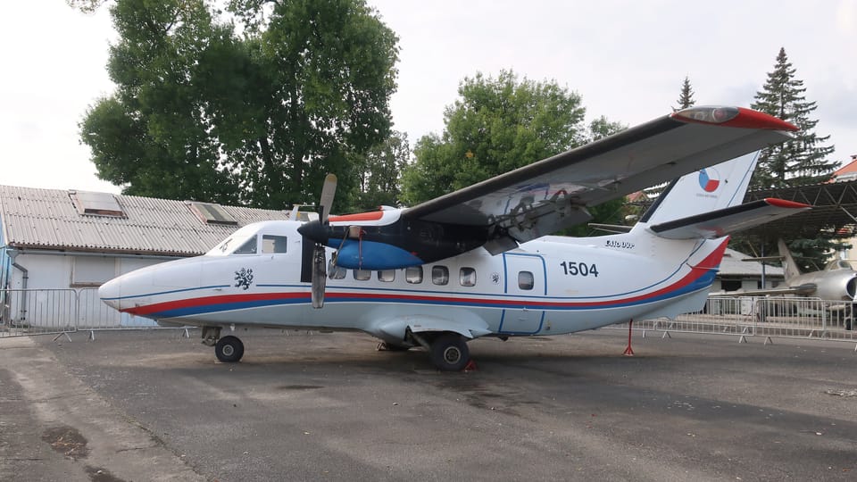 Avion de transport tchécoslovaque Let L-410 Turbolet | Photo: Štěpánka Budková,  Radio Prague Int.