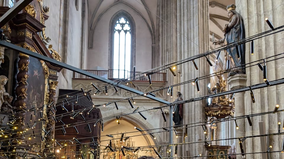 La cathédrale Sainte-Barbe | Photo: Magdalena Hrozínková,  Radio Prague Int.