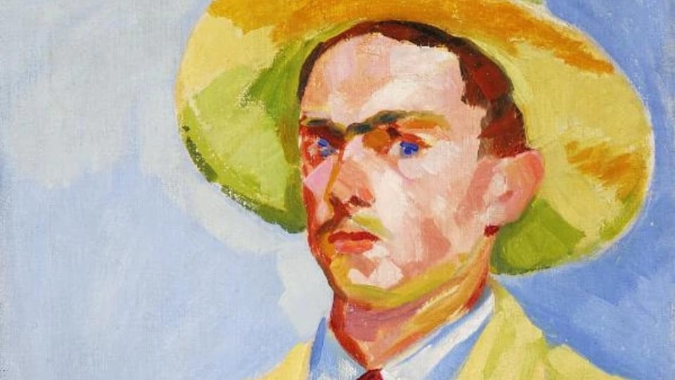 Václav Špála, 'Autoportrait avec le chapeau jaune', 1909 | Photo: Galerie d'art de Bohême de l'Ouest à Plzeň Václav Špála, 'Autoportrait avec le chapeau jaune', 1909 | Photo: Galerie d'art de Bohême de l'Ouest à Plzeň
