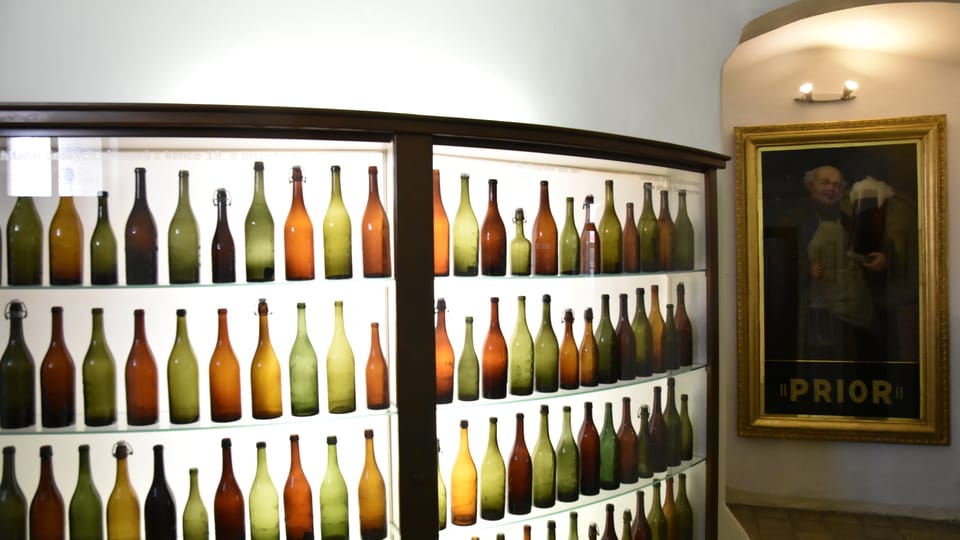 Musée de la bière | Photo: Ondřej Tomšů, Radio Prague Int. Musée de la bière | Photo: Ondřej Tomšů, Radio Prague Int.