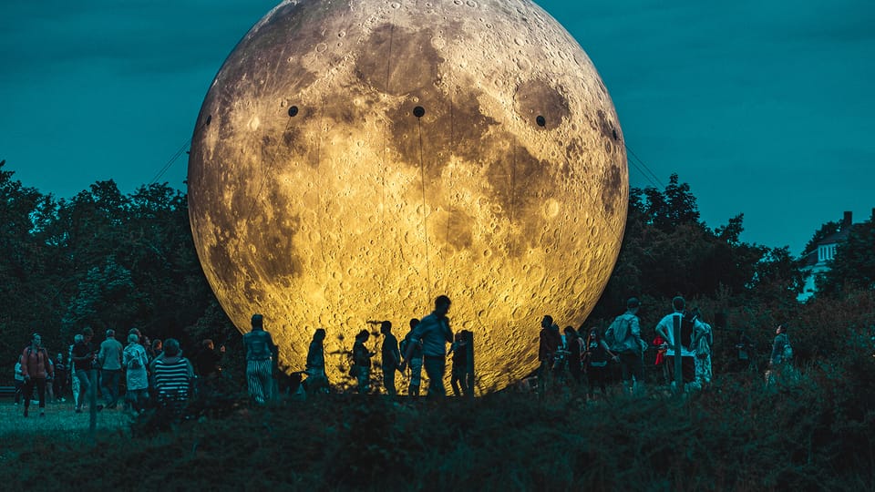 Le modèle de la Lune appelé le Lunalón | Photo: Michal Bernátek,  L’observatoire et le planétarium de Brno
