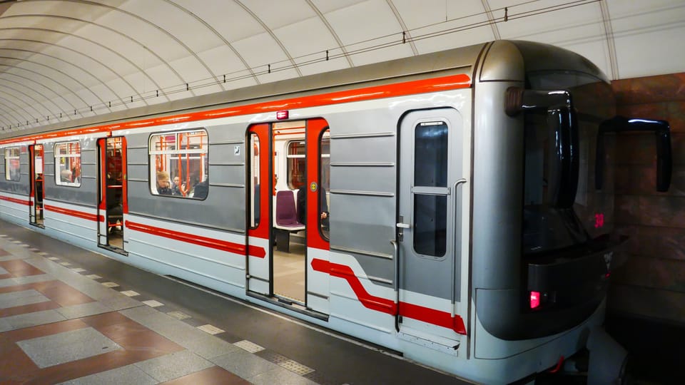 La station de métro Anděl | Photo: Paul-Henri Perrain, Radio Prague Int. La station de métro Anděl | Photo: Paul-Henri Perrain, Radio Prague Int.