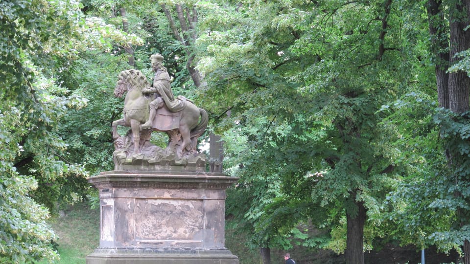 La statue de Saint-Wenceslas à Vyšehrad,  photo: Kristýna Maková