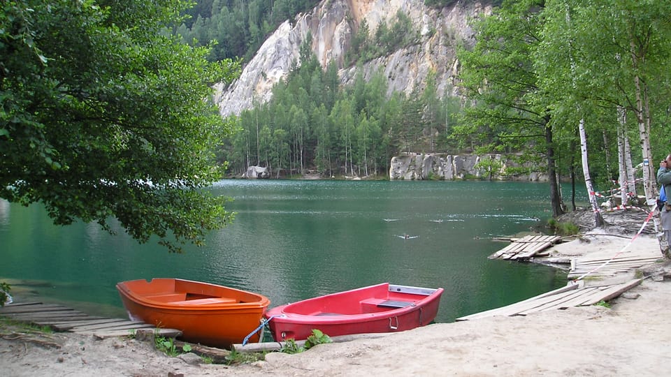 Les rochers d'Adršpach-Teplice, photo: Magdalena Kašubová Les rochers d'Adršpach-Teplice, photo: Magdalena Kašubová