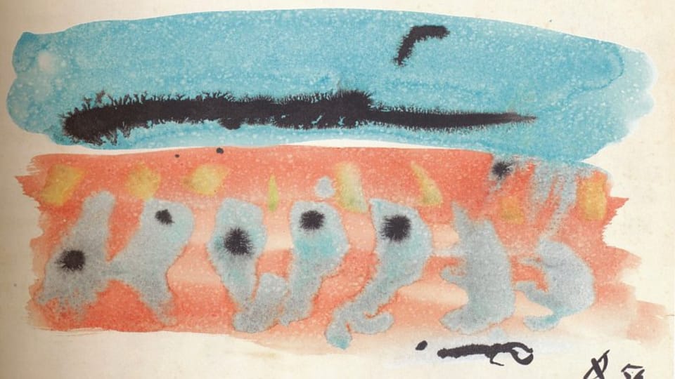 1954, aquarelle, NG Prague 1954, aquarelle, NG Prague