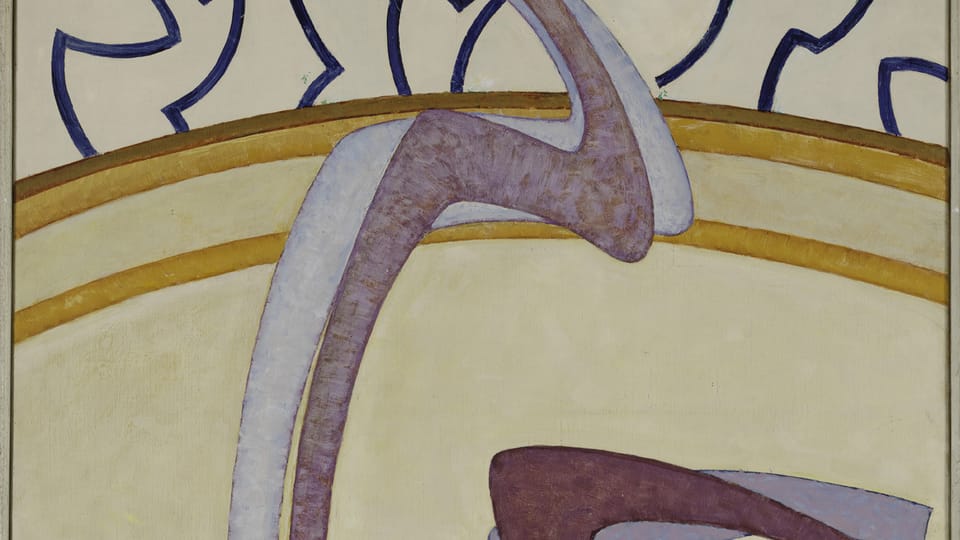 František Kupka, 'Autre construction n°II', 1951-1952, photo: © Adagp, Paris 2018 © Solomon R. Guggenheim Foundation / Art Resource, NY, Dist. Rmn-Grand Palais František Kupka, 'Autre construction n°II', 1951-1952, photo: © Adagp, Paris 2018 © Solomon R. Guggenheim Foundation / Art Resource, NY, Dist. Rmn-Grand Palais