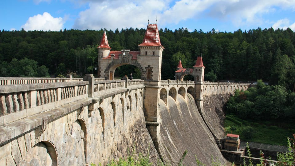 Le lac de retenue Les Království | Photo: Barbora Němcová, Radio Prague Int. Le lac de retenue Les Království | Photo: Barbora Němcová, Radio Prague Int.