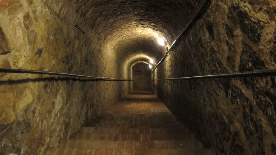 Les casemates à Vyšehrad, photo: Kristýna Maková Les casemates à Vyšehrad, photo: Kristýna Maková