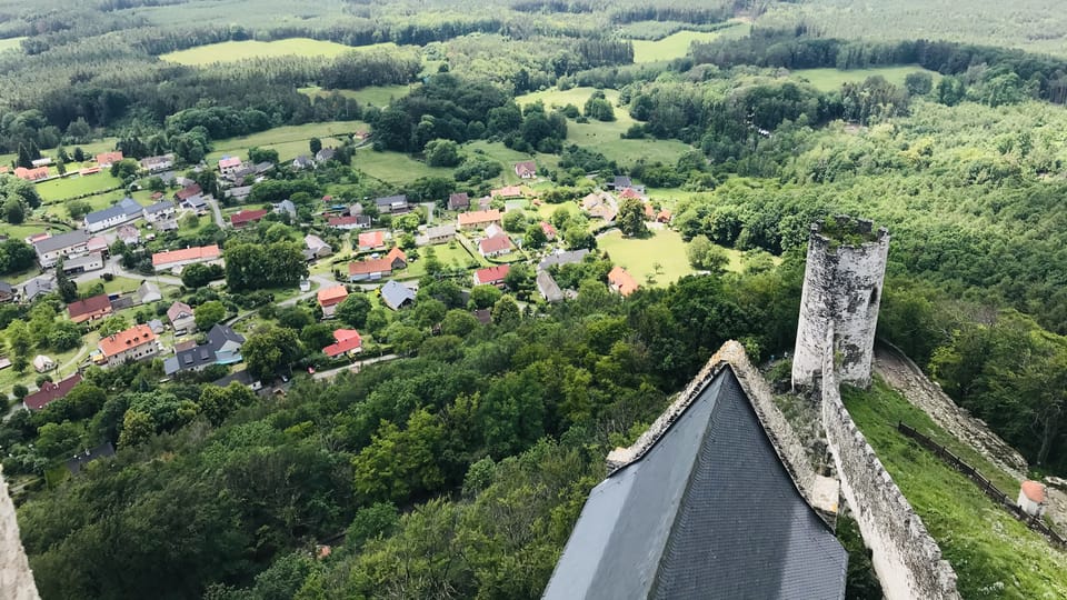 Le château fort de Bezděz, photo: Tifenn Pille Le château fort de Bezděz, photo: Tifenn Pille