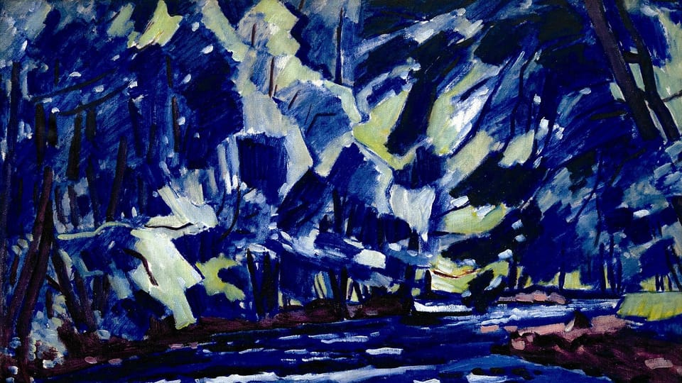 Václav Špála,  'Rapides à Orlice',  1928 | Photo: Wikimedia Commons,  public domain