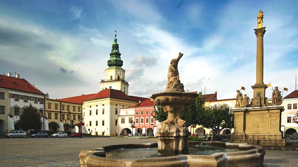 Le palais de l'Archevêché de Kroměříž | Photo: Roman Verner, ČRo Le palais de l'Archevêché de Kroměříž | Photo: Roman Verner, ČRo