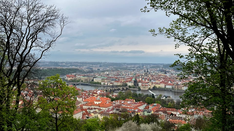 La vue depuis de la colline de Petřín | Photo: Inès Cuvillier,  Radio Prague Int.
