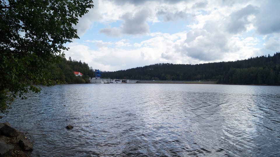 Le réservoir d’eau de Lipno | Photo: Miloš Turek, Radio Prague Int. Le réservoir d’eau de Lipno | Photo: Miloš Turek, Radio Prague Int.