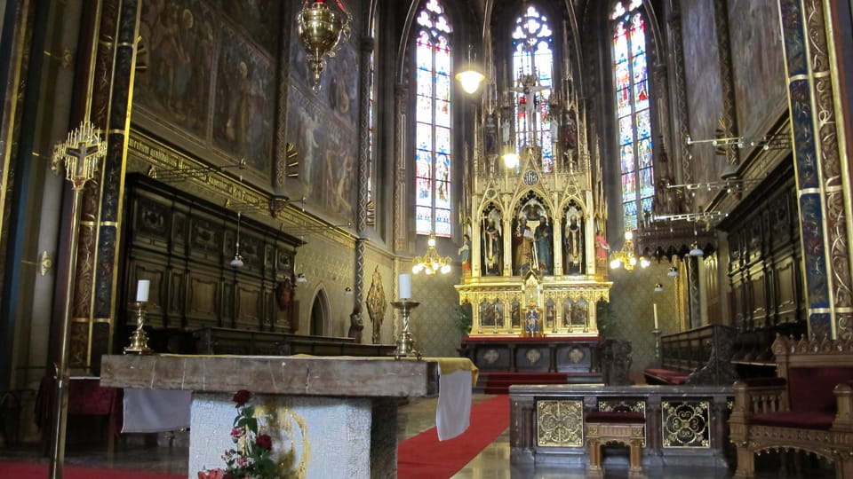 La basilique Saint-Pierre-et-Saint-Paul, photo: Kristýna Maková La basilique Saint-Pierre-et-Saint-Paul, photo: Kristýna Maková