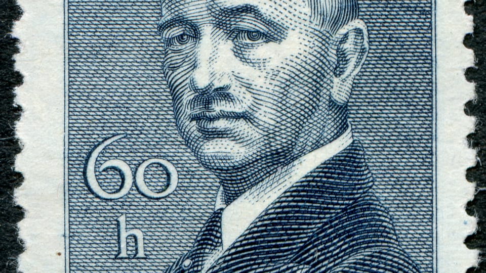 Edvard Beneš, photo: Musée de la poste Edvard Beneš, photo: Musée de la poste