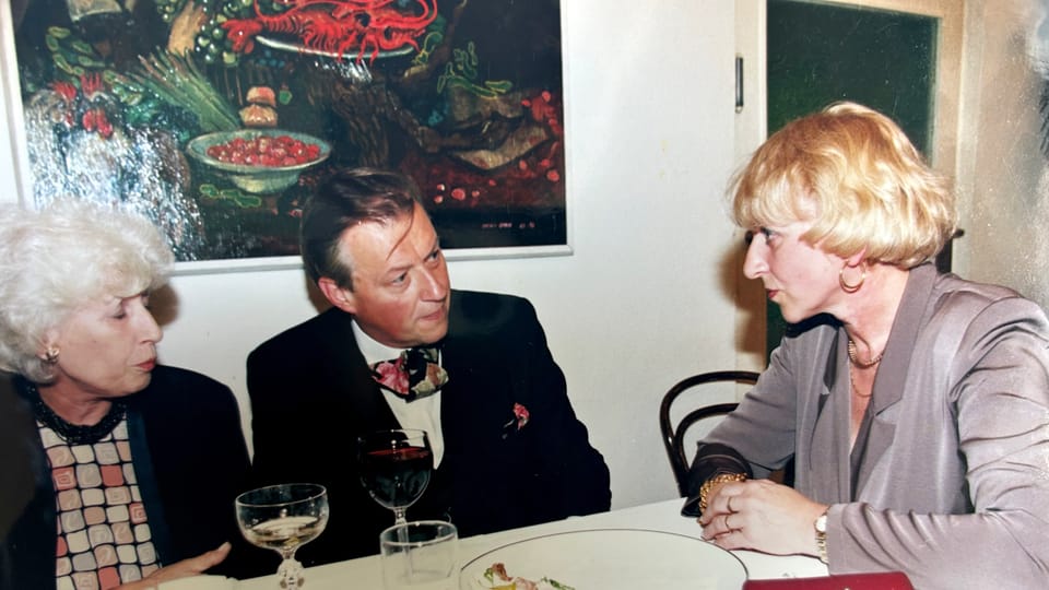 Avec Olga Havlová (à gauche) | Photo: Archives de Kamila Leclerc Avec Olga Havlová (à gauche) | Photo: Archives de Kamila Leclerc