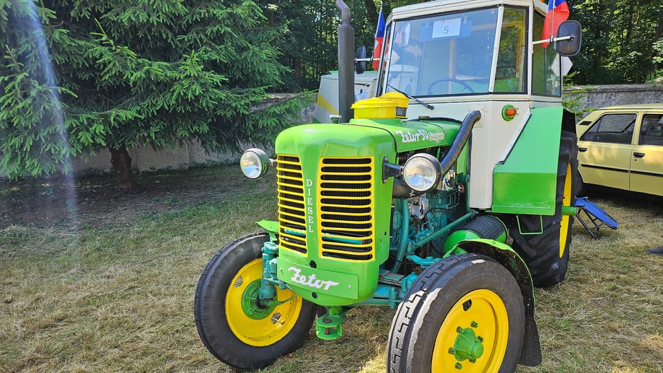 Le Zetor 50 Super a été fabriqué entre 1960 et 1968 | Photo: Klára Stejskalová, Radio Prague Int. Le Zetor 50 Super a été fabriqué entre 1960 et 1968 | Photo: Klára Stejskalová, Radio Prague Int.