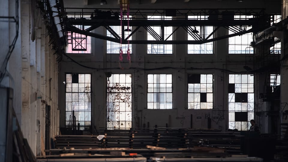 L'un des halls des anciennes usines ČKD | Photo: René Volfík,  iROZHLAS.cz