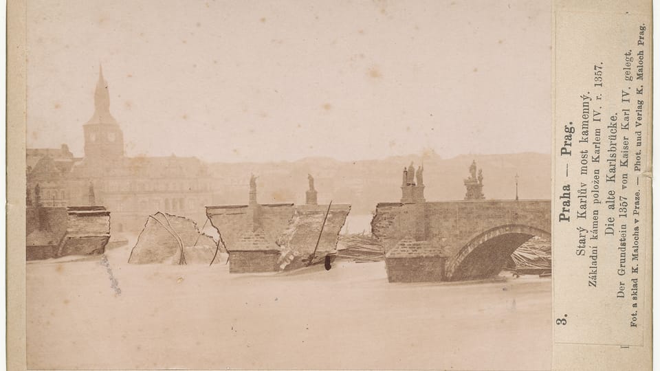 L'inondation en 1890, photo: Karel Maloch, CC BY-SA 4.0 L'inondation en 1890, photo: Karel Maloch, CC BY-SA 4.0