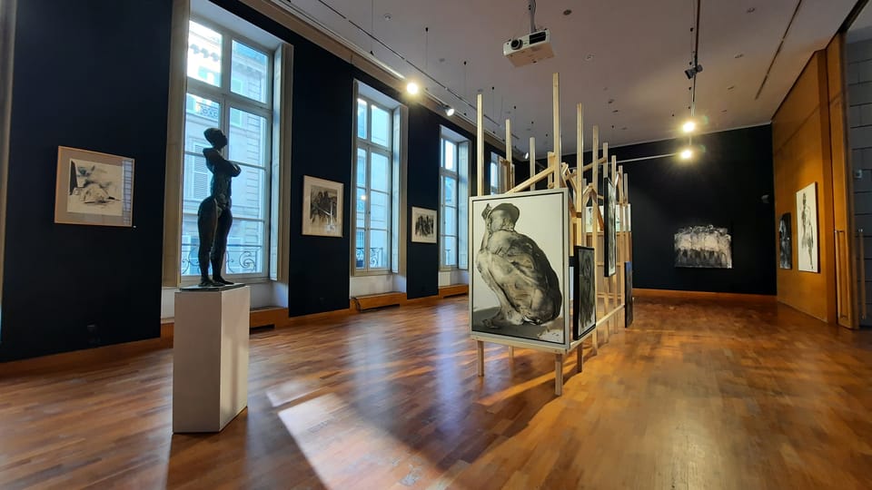 L’exposition Exils | Photo: Adéla Sundby,  Centre tchèque de Paris
