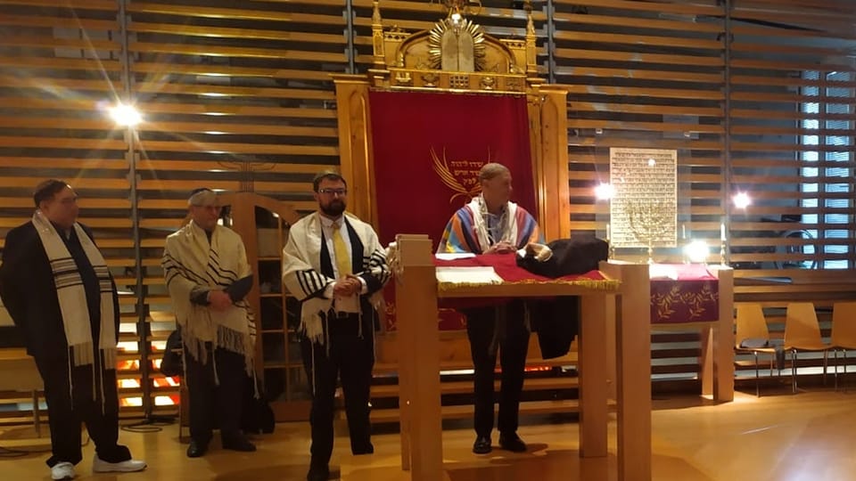 Le rare rouleau de la Torah à Liberec | Photo: Jana Pavlíčková, ČRo Le rare rouleau de la Torah à Liberec | Photo: Jana Pavlíčková, ČRo