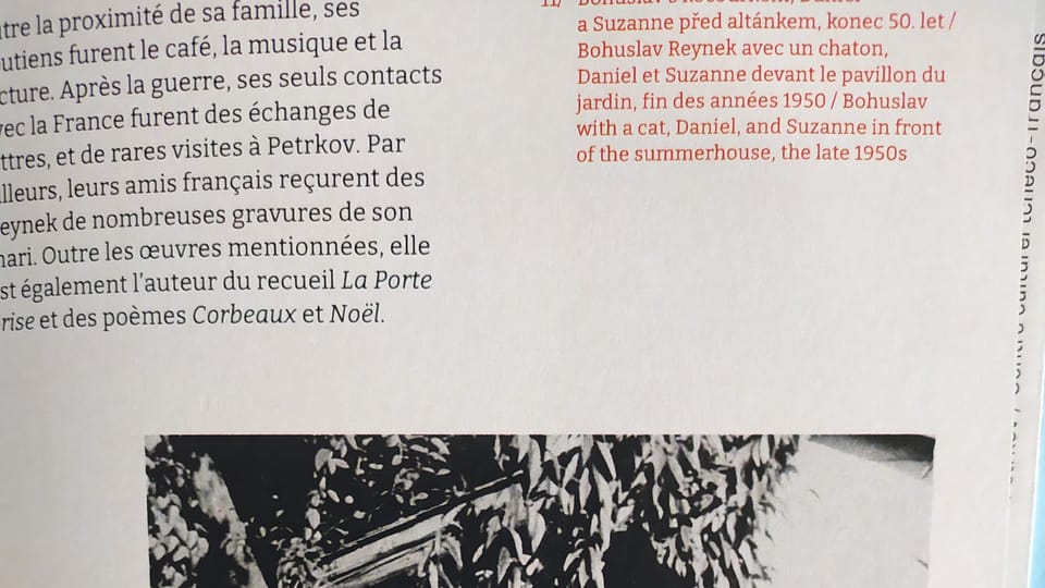 Photo repro: Magdalena Hrozínková, Petrkov/Centre culturel tchéco-français Photo repro: Magdalena Hrozínková, Petrkov/Centre culturel tchéco-français