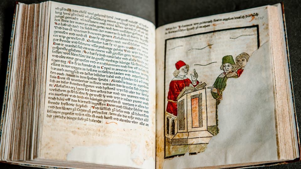 'La légende de Mélusine' | Photo: Bibliothèque scientifique d’Olomouc  (VKOL)