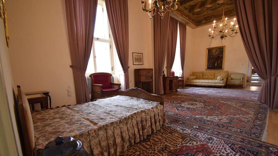 L'appartement de Jan Masaryk au palais Černín, photo: Ondřej Tomšů L'appartement de Jan Masaryk au palais Černín, photo: Ondřej Tomšů