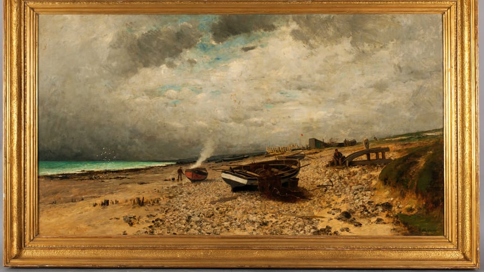 Antonín Chittussi, 'La côte', 1895, photo: Galerie nationale de Prague Antonín Chittussi, 'La côte', 1895, photo: Galerie nationale de Prague