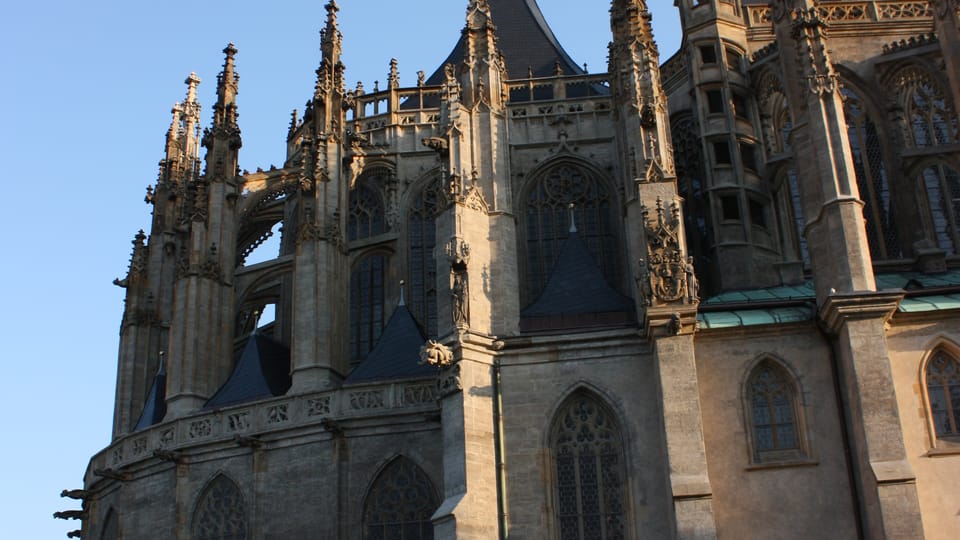 La cathédrale Sainte-Barbe | Photo: Štěpánka Budková, Radio Prague Int. La cathédrale Sainte-Barbe | Photo: Štěpánka Budková, Radio Prague Int.