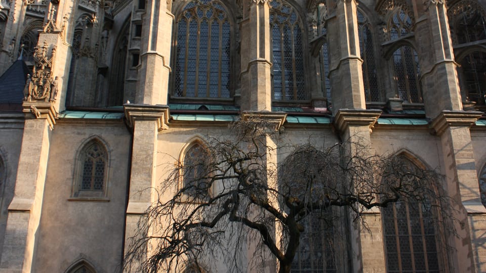 La cathédrale Sainte-Barbe | Photo: Štěpánka Budková, Radio Prague Int. La cathédrale Sainte-Barbe | Photo: Štěpánka Budková, Radio Prague Int.
