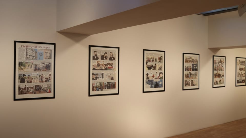 L’exposition L’Institut se souvient | Photo: Marion Floch, Radio Prague Int. L’exposition L’Institut se souvient | Photo: Marion Floch, Radio Prague Int.