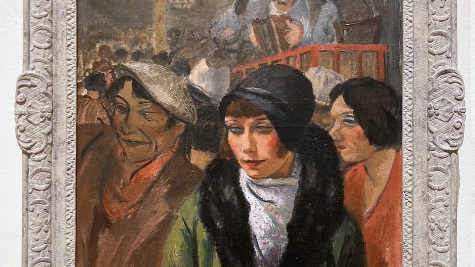 F. Z. Eberl, 'Bal Musette', 1930 | Photo: Anna Kubišta, Radio Prague Int. F. Z. Eberl, 'Bal Musette', 1930 | Photo: Anna Kubišta, Radio Prague Int.