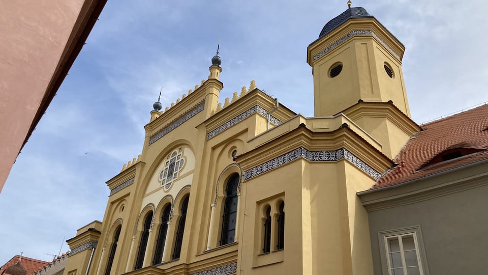 La synagogue de Žatec | Photo: Anna Kubišta, Radio Prague Int. La synagogue de Žatec | Photo: Anna Kubišta, Radio Prague Int.