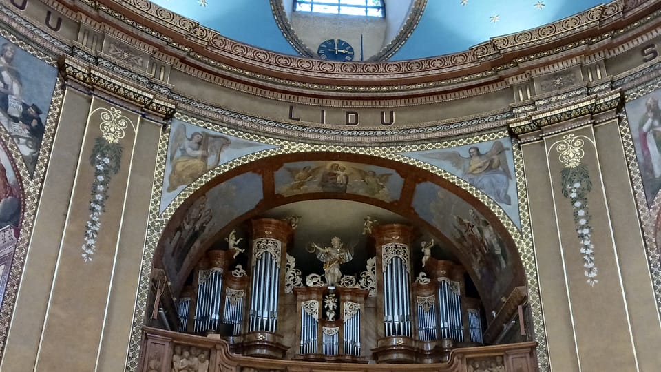 La basilique mineure de l’Assomption de la Vierge | Photo: Magdalena Hrozínková, Radio Prague Int. La basilique mineure de l’Assomption de la Vierge | Photo: Magdalena Hrozínková, Radio Prague Int.