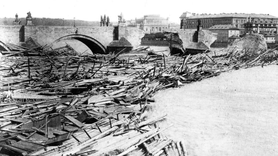 L'inondation en 1890, photo: public domain L'inondation en 1890, photo: public domain