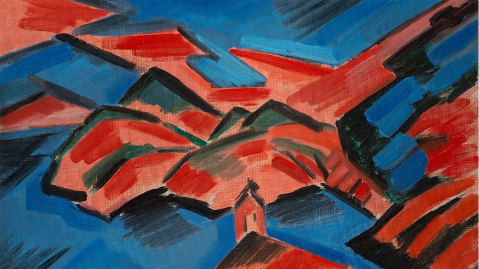 Václav Špála, 'Le paysage de Dalmatie', 1913 | Photo: Galerie nationale Václav Špála, 'Le paysage de Dalmatie', 1913 | Photo: Galerie nationale