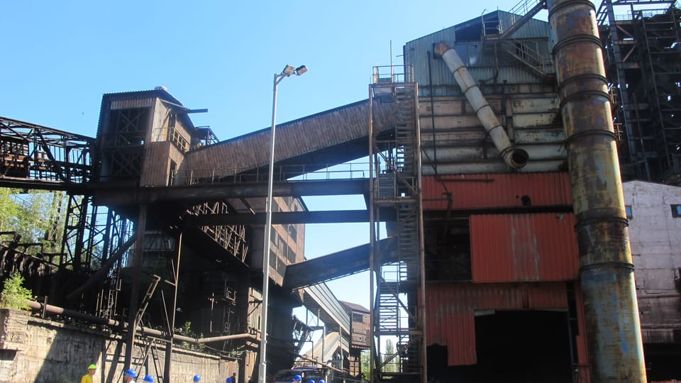 L'ancien complexe industriel de Dolní Vítkovice, photo: Guillaume Narguet L'ancien complexe industriel de Dolní Vítkovice, photo: Guillaume Narguet