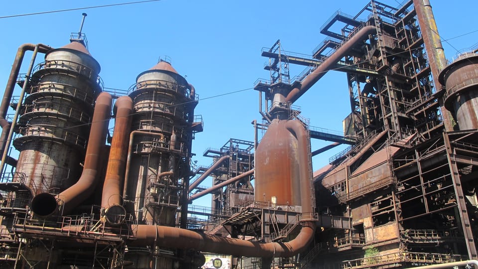 L'ancien complexe industriel de Dolní Vítkovice, photo: Guillaume Narguet L'ancien complexe industriel de Dolní Vítkovice, photo: Guillaume Narguet