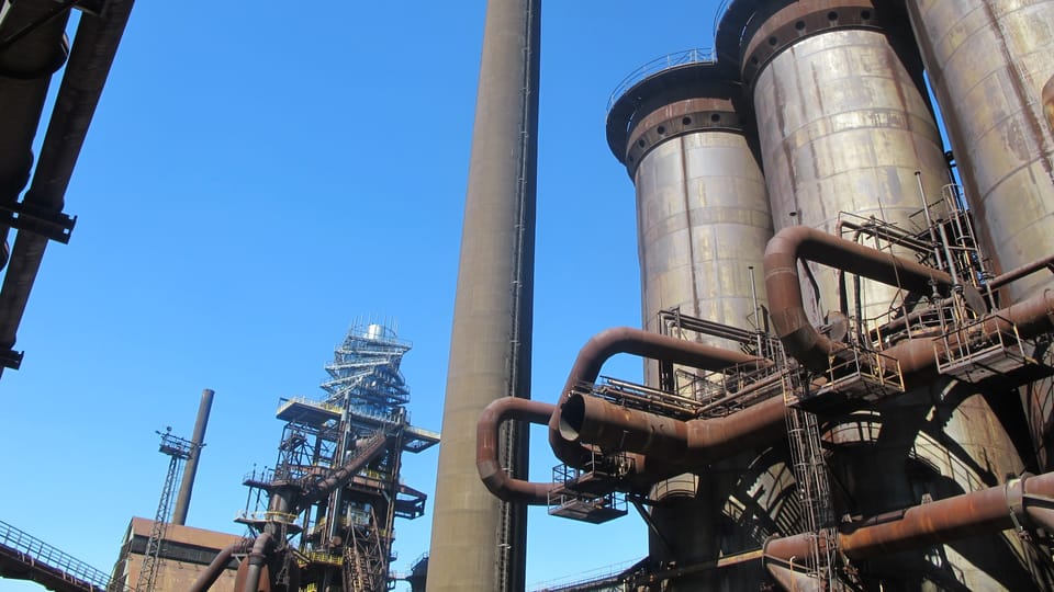 L'ancien complexe industriel de Dolní Vítkovice, photo: Guillaume Narguet L'ancien complexe industriel de Dolní Vítkovice, photo: Guillaume Narguet