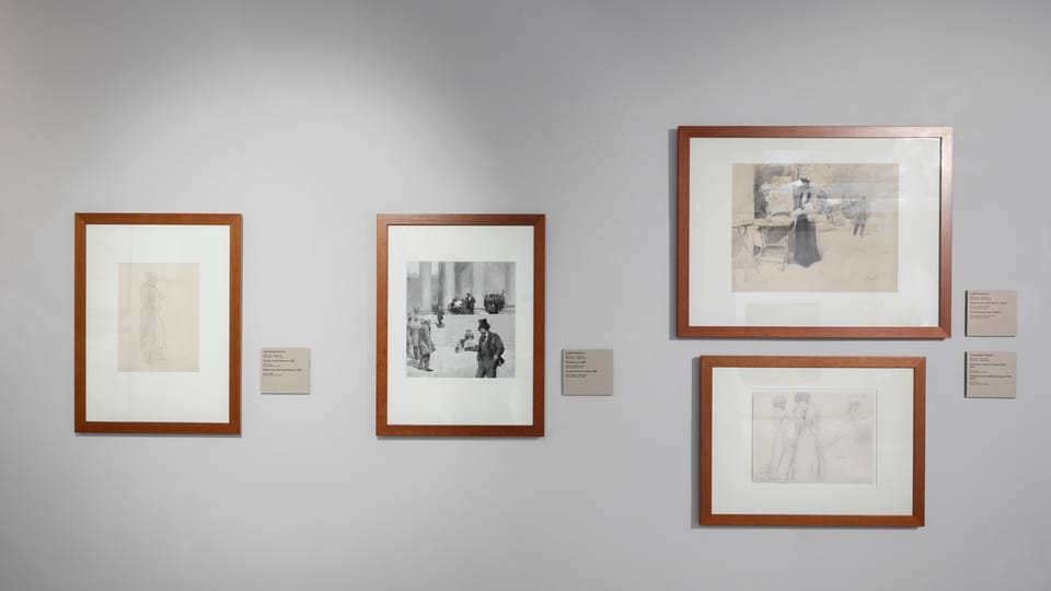 L’exposition Entre Prague et Paris | Photo: Galerie nationale de Prague L’exposition Entre Prague et Paris | Photo: Galerie nationale de Prague