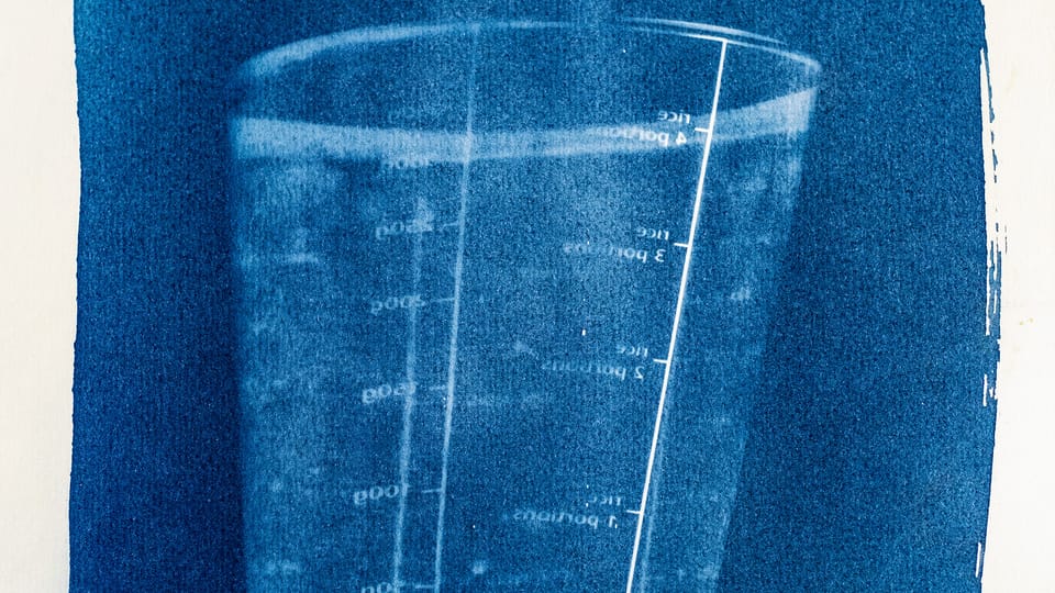 Barbora Trnková, 'Cyanotype : Autoportrait de matière inhumaine', 2022–2023 | Photo: Barbora Trnková Barbora Trnková, 'Cyanotype : Autoportrait de matière inhumaine', 2022–2023 | Photo: Barbora Trnková