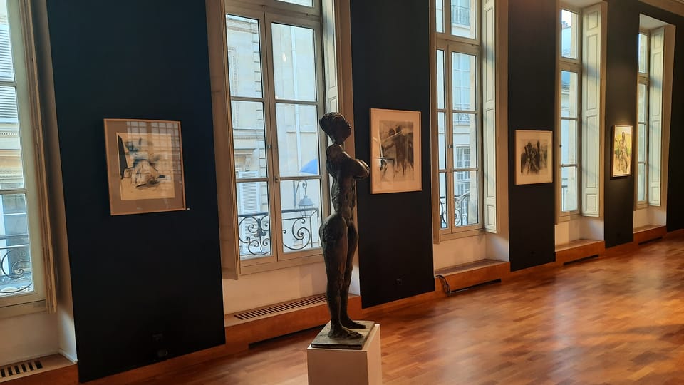 L’exposition Exils | Photo: Adéla Sundby,  Centre tchèque de Paris