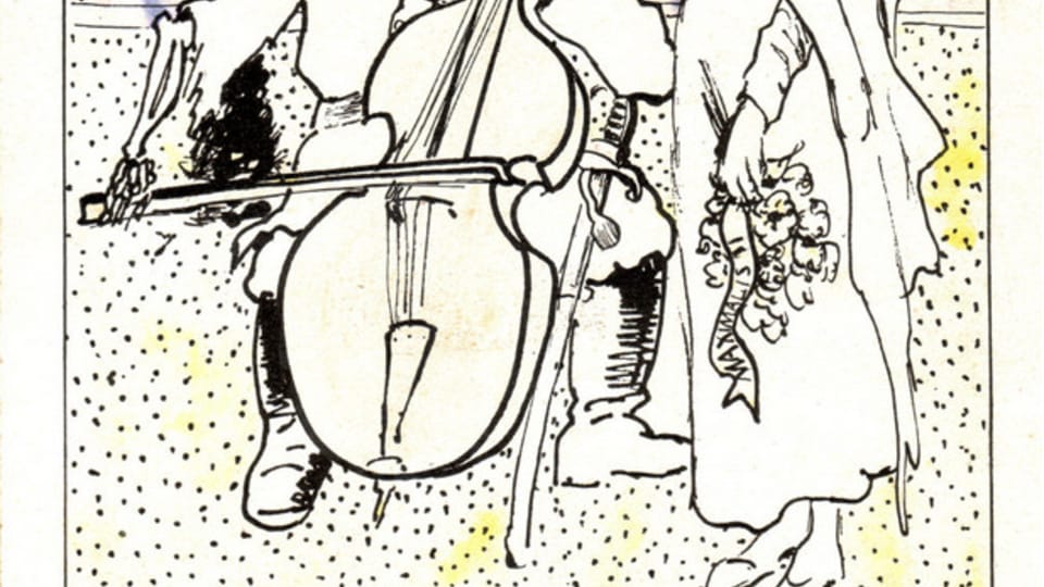 Emil Filla, 'La musique allemande et la danseuse russe', photo: Site officiel de Villa Pellé Emil Filla, 'La musique allemande et la danseuse russe', photo: Site officiel de Villa Pellé