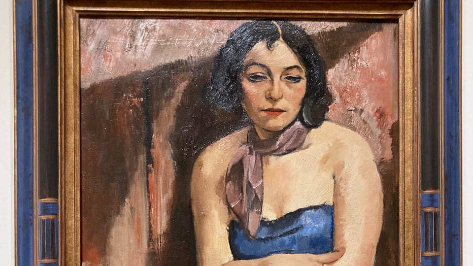 F. Z. Eberl, 'La femme de Barcelone', 1925 | Photo: Anna Kubišta, Radio Prague Int. F. Z. Eberl, 'La femme de Barcelone', 1925 | Photo: Anna Kubišta, Radio Prague Int.