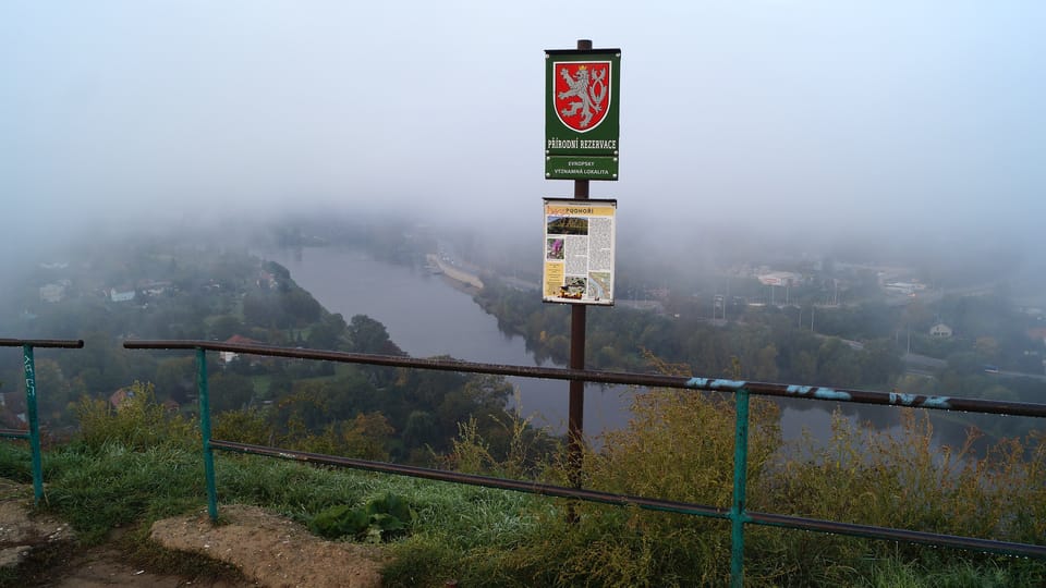 Sur les hauteurs de Bohnice se trouvait autrefois la forteresse Na Farkách,  d’où rien de ce qui passait sur la rivière ne pouvait échapper aux habitants d’alors | Photo: Miloš Turek,  Radio Prague Int.