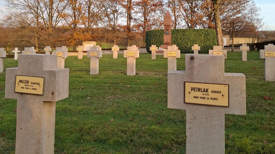 La nécropole de Vouziers | Photo: Anna Kubišta,  Radio Prague Int.